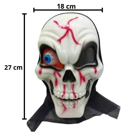MASCARA CAVEIRA C/ OLHO